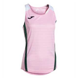 Joma Sport-Tank Top Montreal (100% Polyester) rosa/grün/weiss Damen