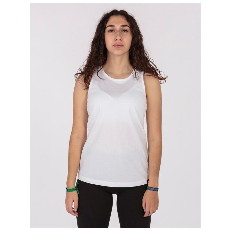 Joma Sport-Tank Top Oasis (100% Baumwolle) weiss Damen