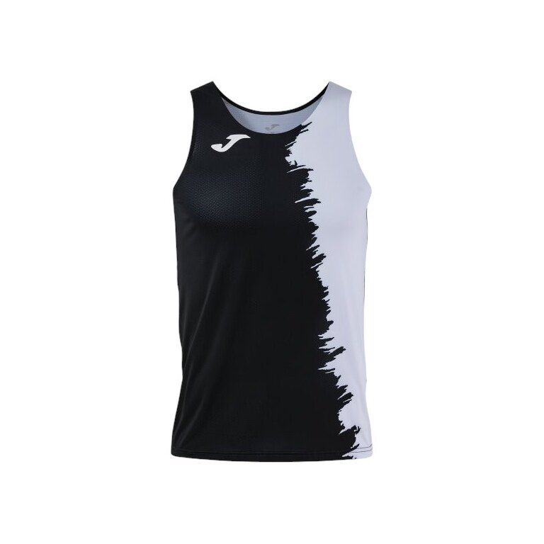 Joma Sport-Tank Top Picacho City (leicht, elastisch Material) schwarz/weiss Herren
