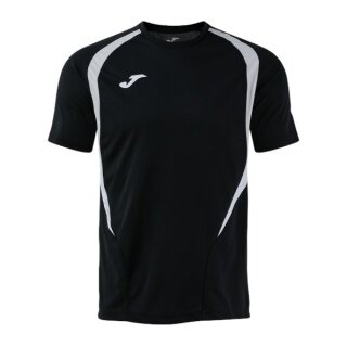 Joma Sport-Tshirt Championship 20 (hoher Tragekomfort, rec. Polyester) schwarz/grau Herren