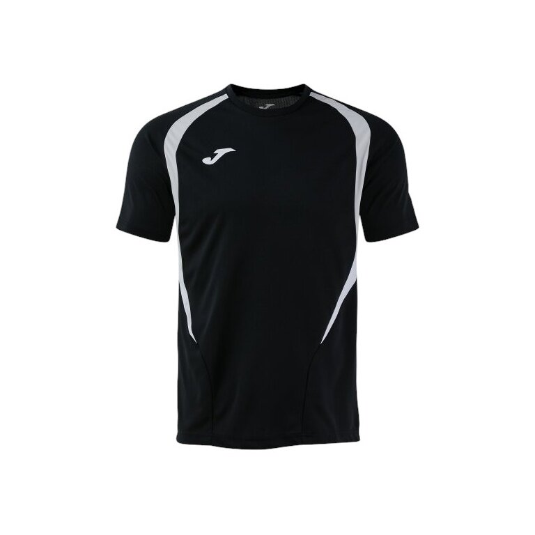 Joma Sport-Tshirt Championship 20 (hoher Tragekomfort, rec. Polyester) schwarz/grau Herren