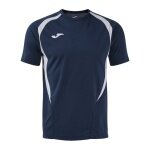 Joma Sport-Tshirt Championship 20 (hoher Tragekomfort, rec. Polyester) marineblau/grau Herren