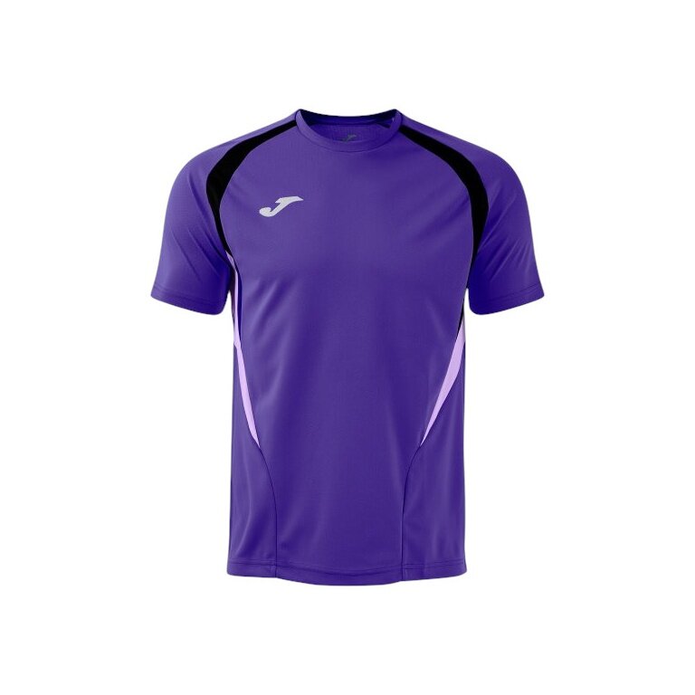 Joma Sport-Tshirt Championship 20 (hoher Tragekomfort, rec. Polyester) violettt/schwarz Herren