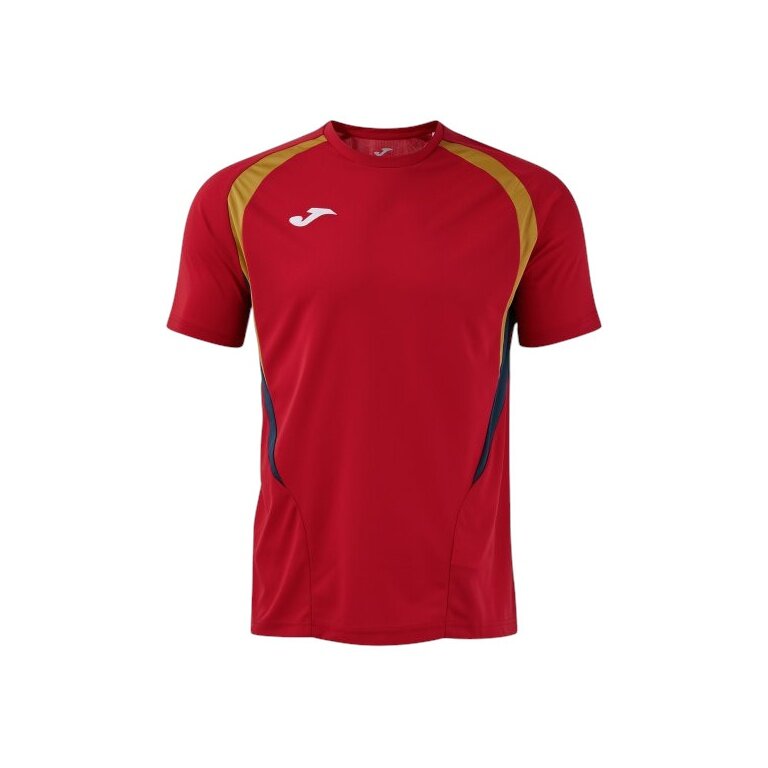 Joma Sport-Tshirt Championship 20 (hoher Tragekomfort, rec. Polyester) rot/navyblau Herren