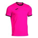 Joma Sport-Tshirt Combi Premium (100% Polyester, atmungsaktiv) neonrosa Herren
