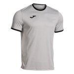 Joma Sport-Tshirt Combi Premium (100% Polyester, atmungsaktiv) grau Herren