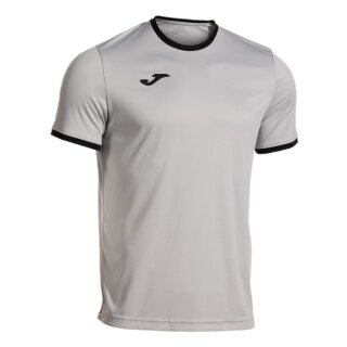 Joma Sport-Tshirt Combi Premium (100% Polyester, atmungsaktiv) grau Herren