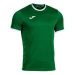 Joma Sport-Tshirt Combi Premium (100% Polyester, atmungsaktiv) grün/weiss Herren