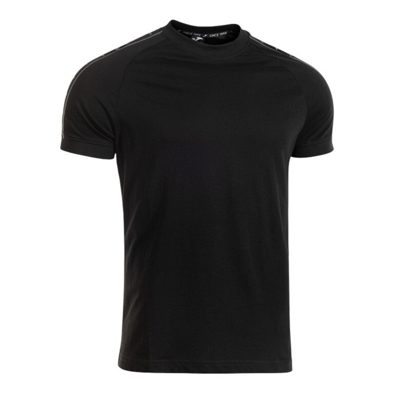 Joma Sport-Tshirt Heroic (100% Baumwolle, atmungsaktiv) schwarz Herren