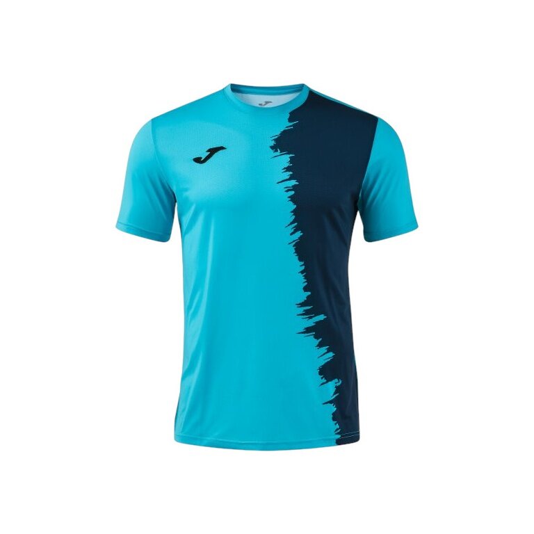 Joma Sport-Tshirt Picacho City (leicht, elastisch Material) türkis/dunkelblau Herren
