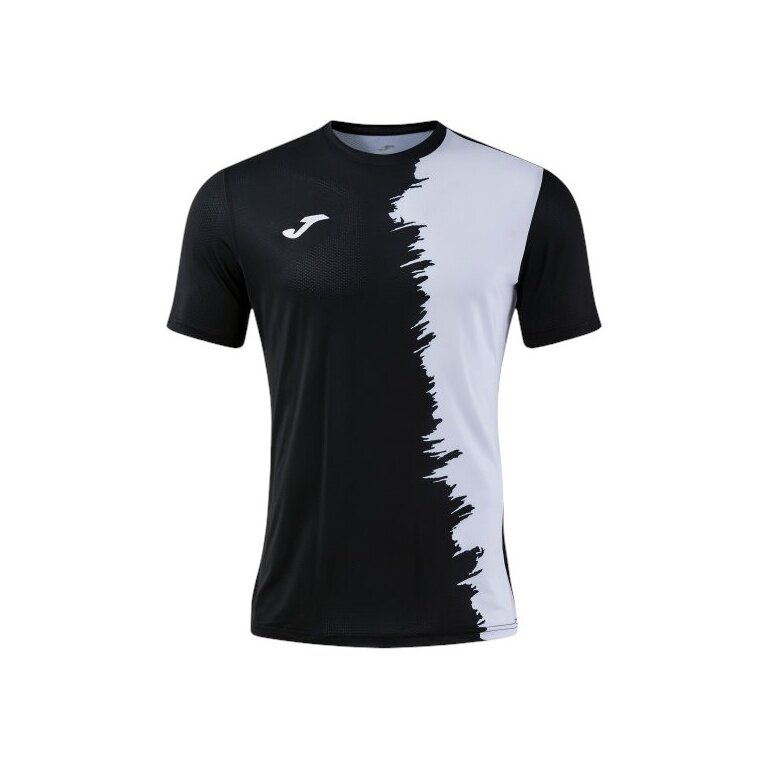 Joma Sport-Tshirt Picacho City (leicht, elastisch Material) schwarz/weiss Herren