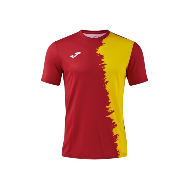 Joma Sport-Tshirt Picacho City (leicht, elastisch Material) rot/gelb Herren