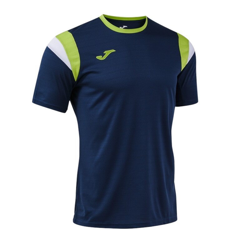 Joma Sport-Tshirt Terra (leicht, atmungsaktiv) dunkelblau/limegrün Herren