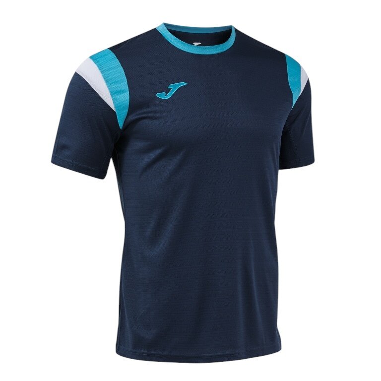 Joma Sport-Tshirt Terra (leicht, atmungsaktiv) dunkelblau/türkisblau Herren