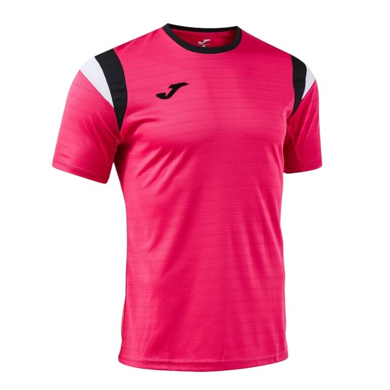 Joma Sport-Tshirt Terra (leicht, atmungsaktiv) pink/schwarz Herren