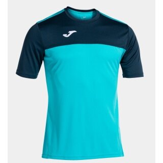 Joma Sport-Tshirt Winner türkis/marineblau Herren