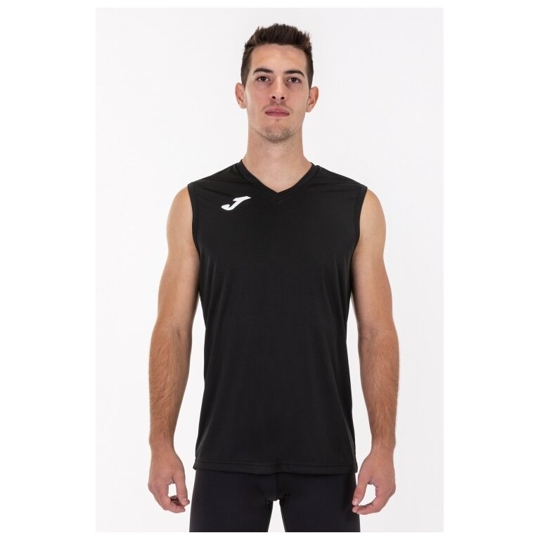 Joma Sport-Tank Top Combi (V-Ausschnitt) schwarz Herren