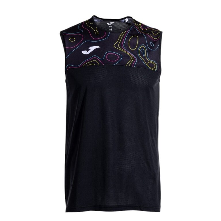 Joma Tennis-Padel Tank Top Torneo Capsule (ärmellos) schwarz Herren