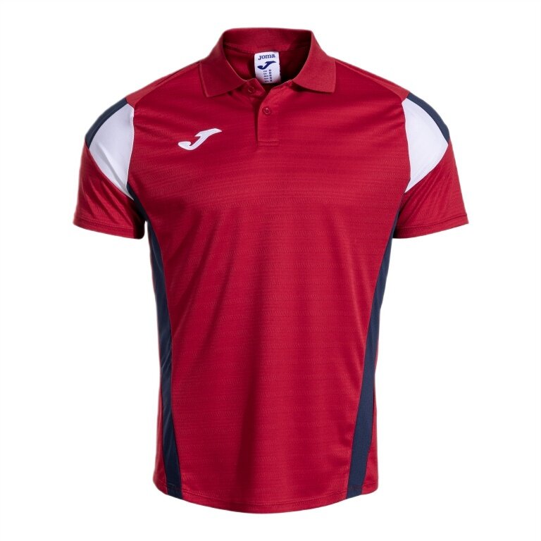 Joma Tennis-Polo Corta Montreal 2025 rot/navyblau Herren