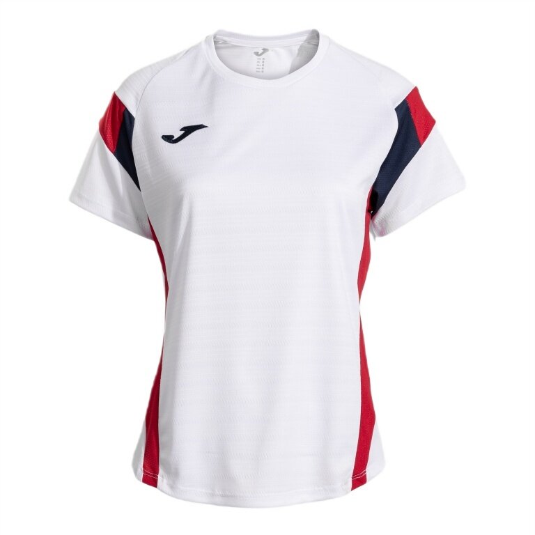 Joma Tennis-Shirt Corta Montreal 2025 weiss/rot Damen