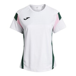 Joma Tennis-Shirt Corta Montreal 2025 weiss/grün Damen