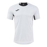 Joma Trainings-Tshirt Kick Pro (elastisches Material, leicht, atmungsaktiv) weiss/schwarz Herren