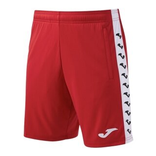 Joma Trainingshose Bermuda Heroic (100% Polyester, mit Seitentaschen) kurz rot Herren