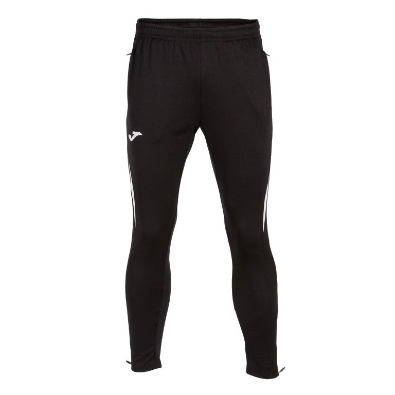Joma Trainingshose Championship VII (100% Polyester) lang schwarz/weiss Herren