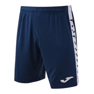 Joma Trainingshose Heroic (100% Polyester) kurz navyblau/weiss Herren