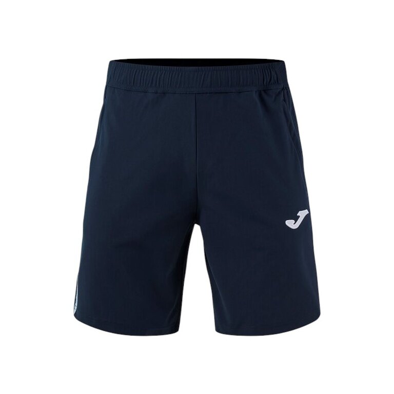 Joma Trainingshose Toledo II (100% Polyester) kurz dunkelblau/türkisblau Herren