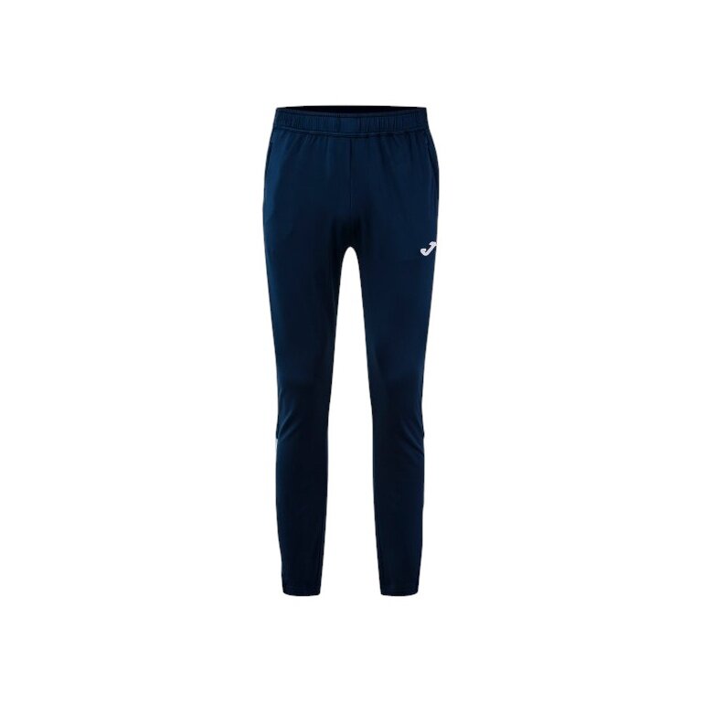 Joma Trainingshose Toledo II (Seitentaschen mit Reißverschluss) lang dunkelblau/grün Herren