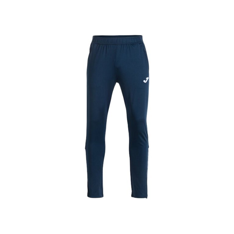 Joma Trainingshose Toledo II (Seitentaschen mit Reißverschluss) lang dunkelblau/rot Herren