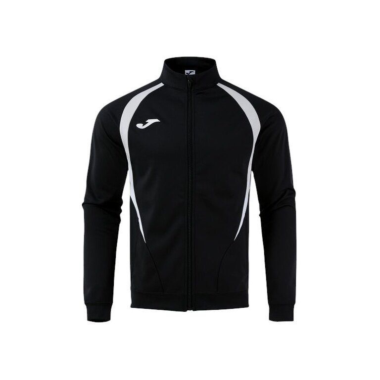 Joma Trainingsjacke Championship 20 (atmungsaktiv, bequem, rec. Polyester) schwarz/grau Herren