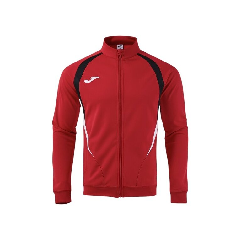 Joma Trainingsjacke Championship 20 (atmungsaktiv, bequem, rec. Polyester) rot/schwarz Herren
