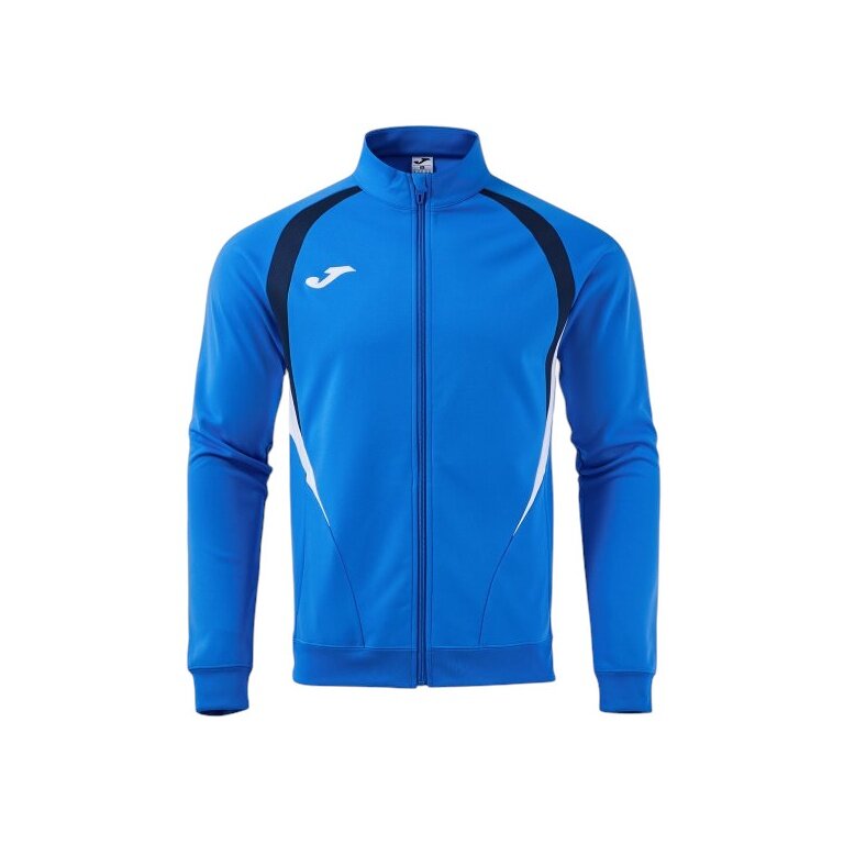 Joma Trainingsjacke Championship 20 (atmungsaktiv, bequem, rec. Polyester) royalblau/navyblau Herren