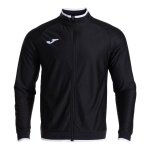 Joma Trainingsjacke Combi Premium (mit Seitentaschen, atmungsaktiv Funktionsmaterial) schwarz/weiss Herren