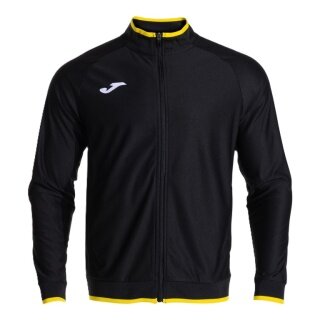 Joma Trainingsjacke Combi Premium (mit Seitentaschen, atmungsaktiv Funktionsmaterial) schwarz/gelb Herren