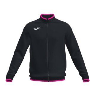 Joma Trainingsjacke Combi Premium (mit Seitentaschen, atmungsaktiv Funktionsmaterial) schwarz/rosa Herren