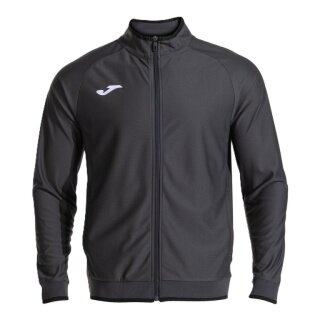 Joma Trainingsjacke Combi Premium (mit Seitentaschen, atmungsaktiv Funktionsmaterial) anthrazitgrau/schwarz Herren