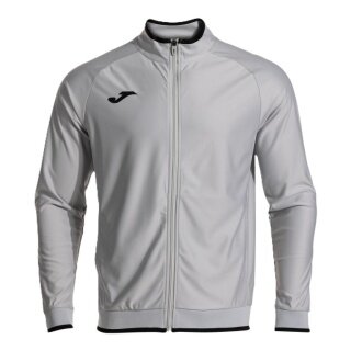 Joma Trainingsjacke Combi Premium (mit Seitentaschen, atmungsaktiv Funktionsmaterial) grau Herren
