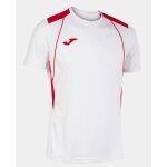 Joma Sport-Tshirt Championship VII (leicht, atmungsaktiv) weiss/rot Herren