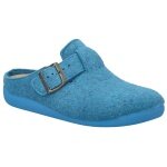 Josef Seibel Hausschuhe Filzpantoffel Cara 01 blau Damen