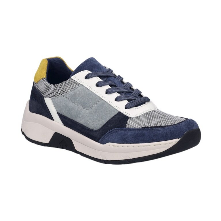 Josef Seibel Sneaker Mitchell 10 (Leder) blau/multi Herren