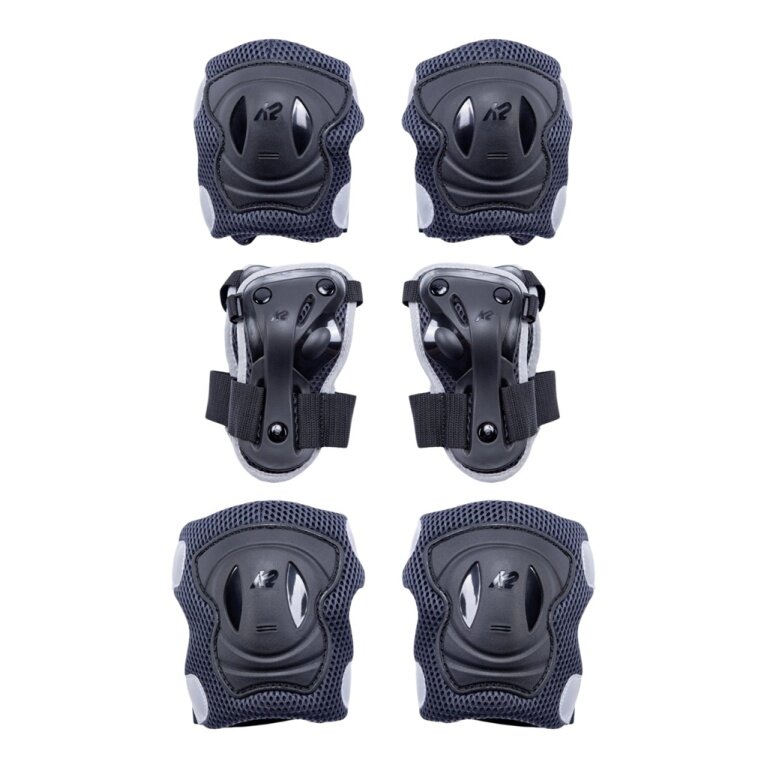 K2 Schutzausrüstung Performance Pad Set (Knieschoner, Ellbogenschützer, Handgelenkschutz) Damen - 3er Set
