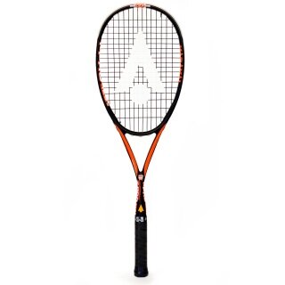 Karakal Squashschläger T Pro 2.1 120g/grifflastig 2025 schwarz/orange - besaitet -