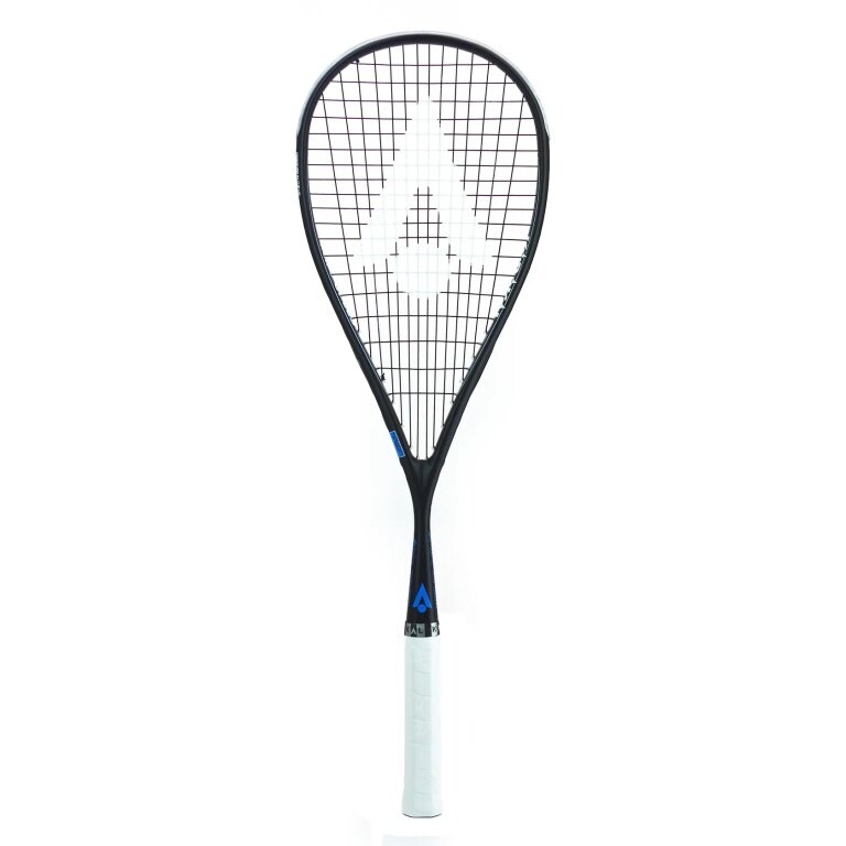 Karakal Squashschläger Air Speed 2.1 120g/ausgewogen 2025 schwarz/blau - besaitet -