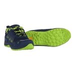 Kastinger Wander-Freizeitschuhe Fisslad Low KTX (wasserdicht, Speedlace-System) navyblau/lime Kinder (28-35)