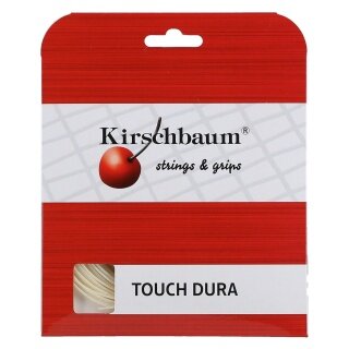 Kirschbaum Tennissaite Touch Dura (Armschonung) natur 12m Set