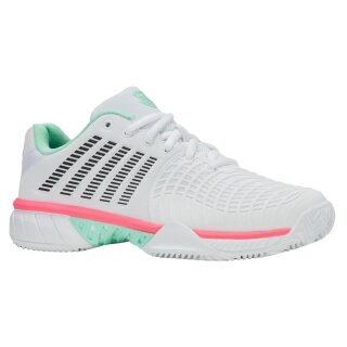 KSwiss Tennisschuhe Express Light 3 Clay/Sandplatz 2025 weiss/mint/pink Damen