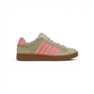 KSwiss Sneaker Court Tiebreak II SDE khaki/pink Damen